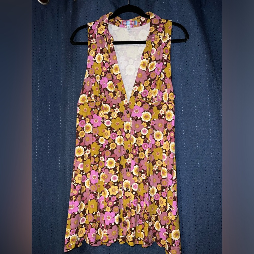 Retro floral dress